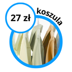 Pranie koszul - Cennik pralnia Stary Sącz